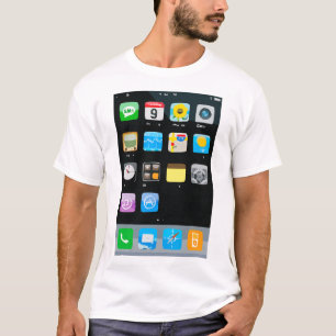 T-shirt Téléphone cellulaire Smartphone Mobile App Costume