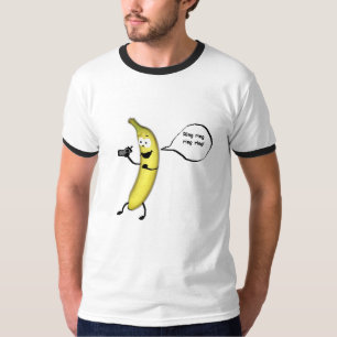 T-shirt téléphone de banane
