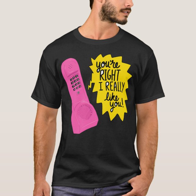 T-shirt Téléphone de rêve (Devant)