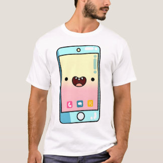 T-shirt Téléphone Kawaii Smartphone