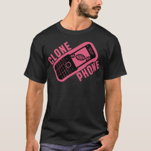 T-shirt Téléphone noir orphelin de clone