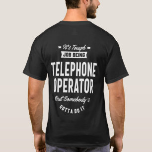 T-shirt Téléphone Opérateur Titre du poste Cadeau