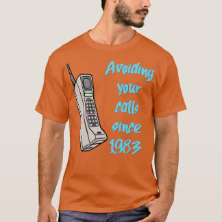 T-shirt Téléphone portable 80s90s