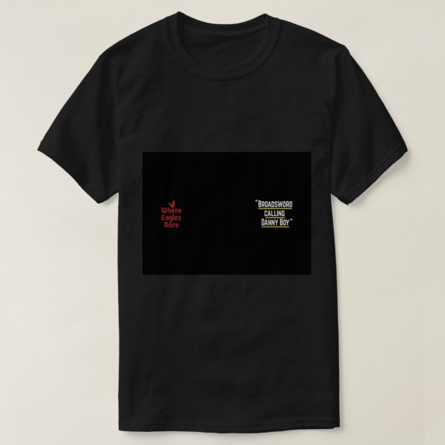 T-shirt Téléphonie de Danny Boy - célèbre ligne de cinéma  (Design devant)