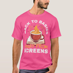 T-shirt Téléphonie mobile Detox Numérique Jeûne Aller Hors
