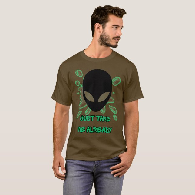 T-shirt Téléportez-moi déjà (Devant entier)