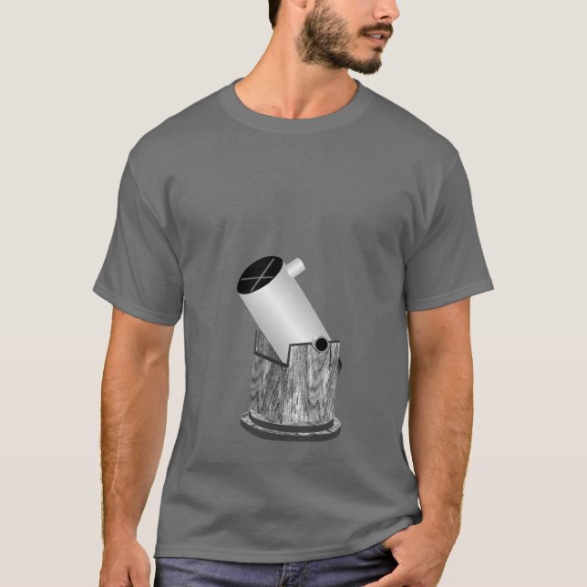 T-shirt Télescope de Dobsonian (Devant)