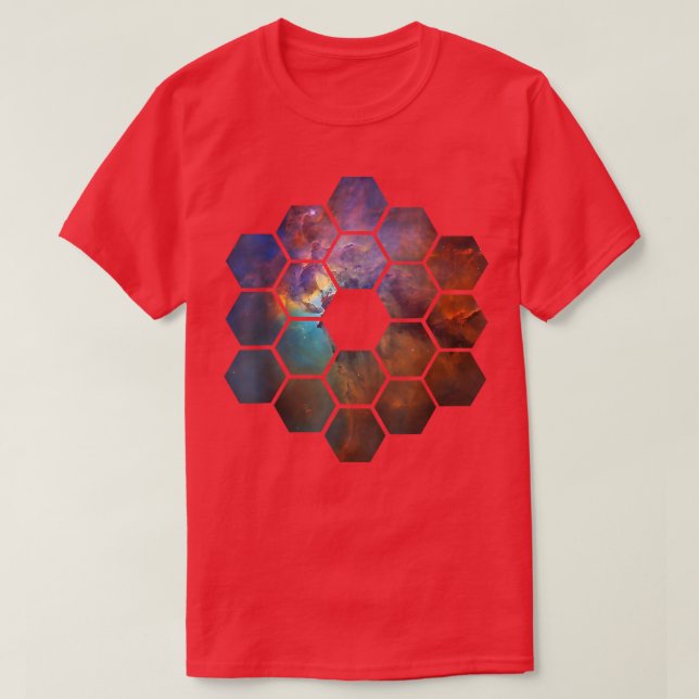 T-shirt Télescope spatial James Webb de la NASA JWST Scien (Design devant)