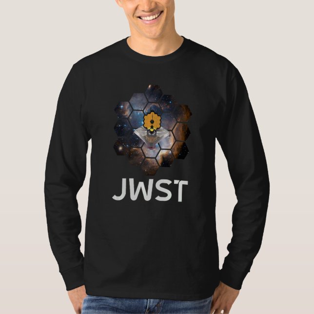 T-shirt Télescope spatial WEBB dans la nébuleuse DÉPLIAGE  (Devant)