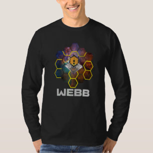 T-shirt Télescope spatial WEBB dans une nébuleuse avec te