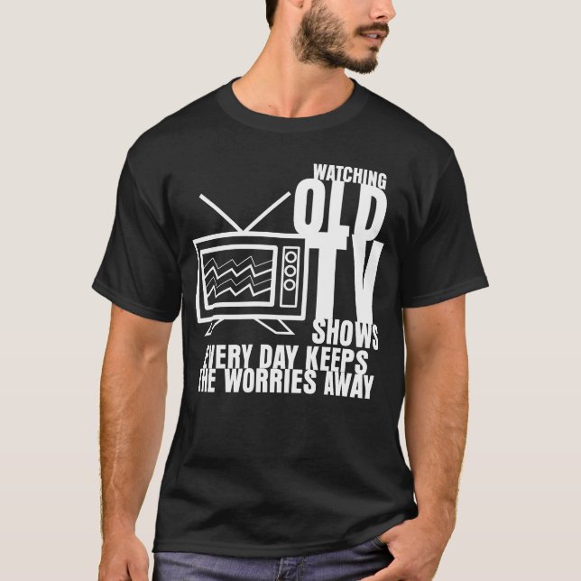 T-shirt Télévision 90s 80s RétroV drôle (Devant)