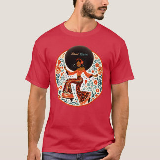 T-shirt Télévision de l'âme danse disco musique soul 70s a