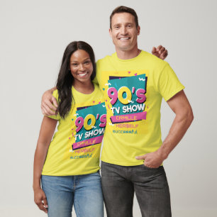 T-SHIRT TÉLÉVISION DES ANNÉES 90 CAMILLE HER$ELF RÉUSSI