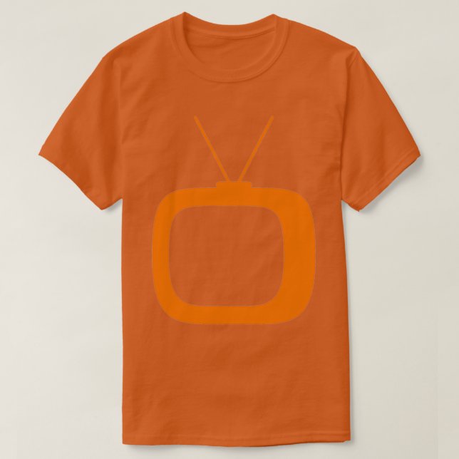 T-shirt Télévision rétro (Design devant)
