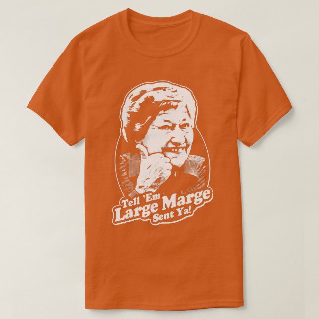 T-shirt tell large marge (Design devant)