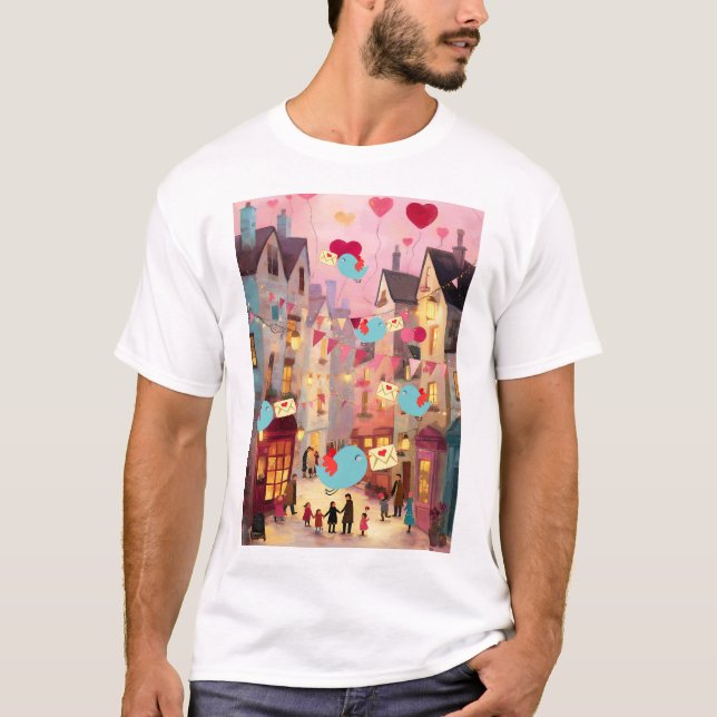 T-SHIRT TELLEMENT DE VALENTINES À LIVRER (Devant)