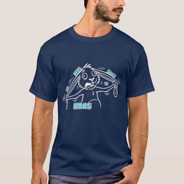 T-shirt Tellement fou qu'un lièvre (Devant)