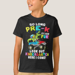 T-shirt Tellement Long Pré-K Graduation T Rex Dinosaur Cla