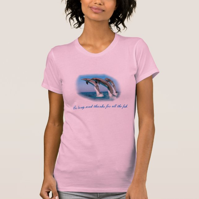 T-shirt Tellement longtemps et mercis de tous les (Devant)