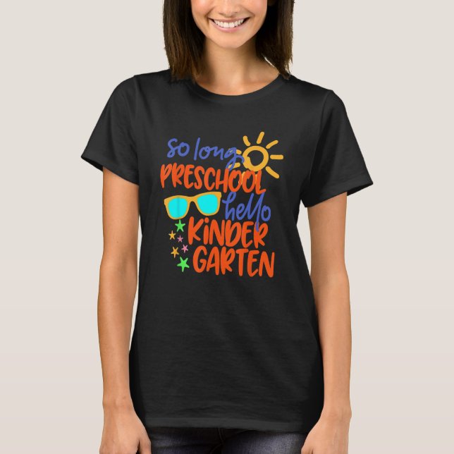 T-SHIRT TELLEMENT LONGTEMPS PRÉSCOLAIRE GRADE HELLO KINDER (Devant)