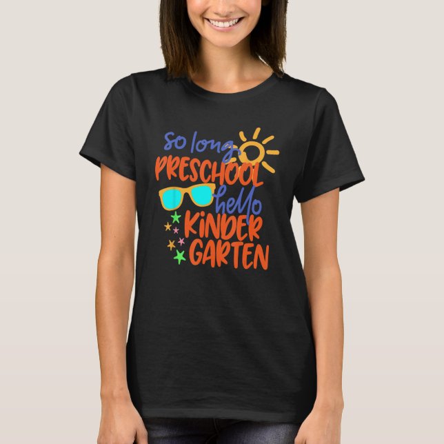 T-SHIRT TELLEMENT LONGTEMPS PRÉSCOLAIRE GRADE HELLO KINDER (Devant)