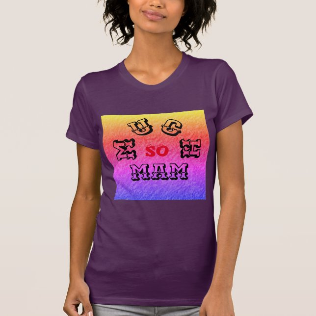 T-shirt TELLEMENT MAM femmes Bella Canvas Fine Jersey (Devant)