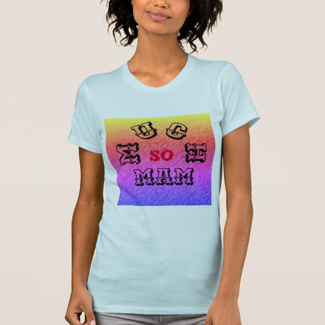 T-shirt TELLEMENT MAM femmes Bella Canvas Fine Jersey (Devant)