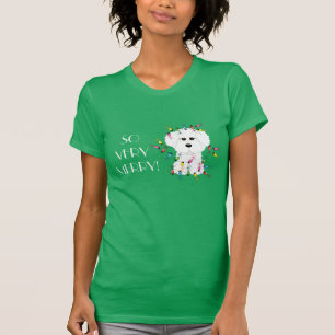 T-shirt TELLEMENT TRÈS JOYEUX ! Lumières de Noël de Bic