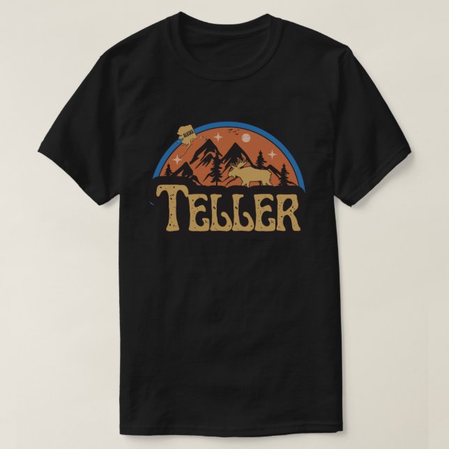 T-shirt Teller, Alaska (Design devant)