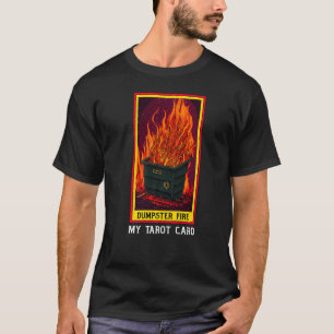 T-shirt Teller de Fortune de tir de la décharge de Tarot