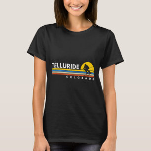 T-shirt Telluride Co Colorado Ski Vintage Retro Souvenirs