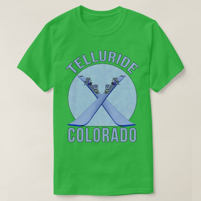T-shirt Telluride Colorado (Design devant)