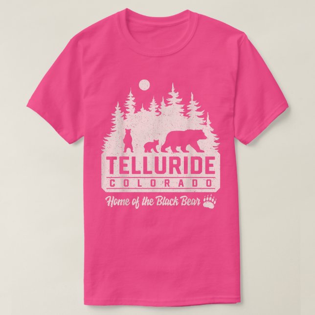T-shirt Telluride Colorado  (Design devant)
