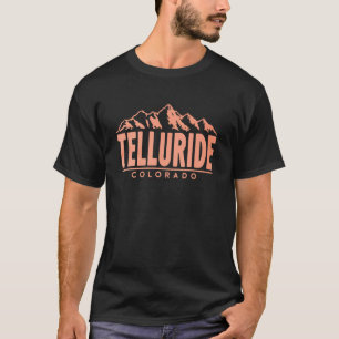 T-shirt Telluride Colorado CO Mountain Randonnée Souvenir
