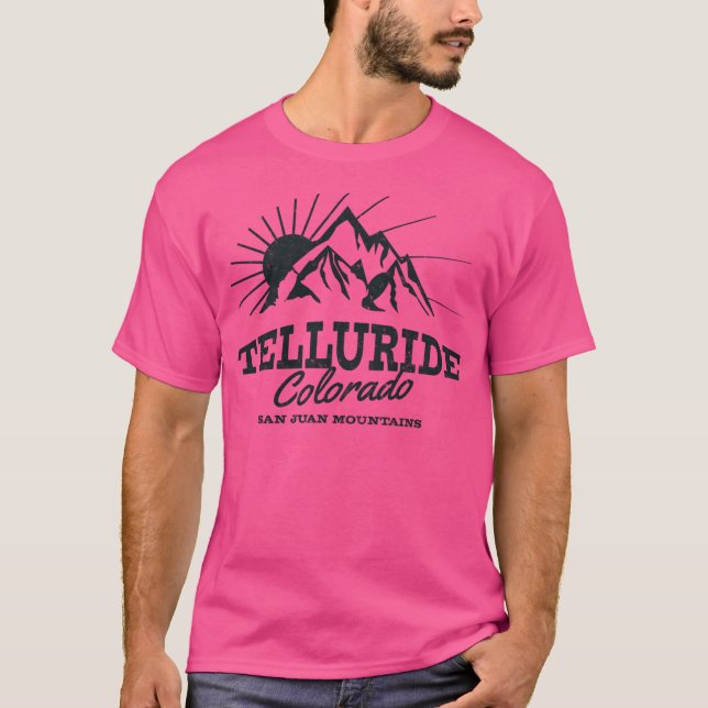 T-shirt Telluride Colorado San Juan (Devant)