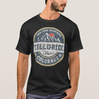T-shirt Telluride Colorado San Juan Montagnes Rocheuses