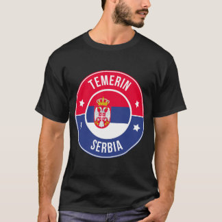 T-shirt Temerin, ville de Serbie