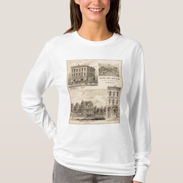 T-shirt Temme et Schnittger, fabricants, Minnesota (Devant)