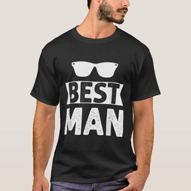 T-shirt Témoignage de mariage Garçons d'honneur Drôle de c (Devant)