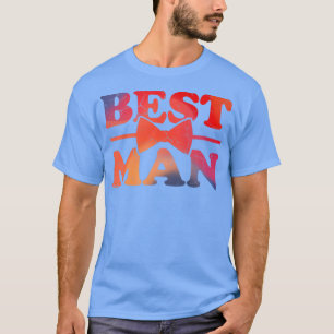 T-shirt Témoin de mariage enterrement de vie de garçon cou