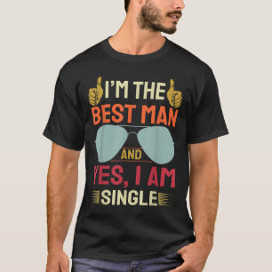 T-shirt Témoin de mariage Garçons d'honneur Drôle de maria