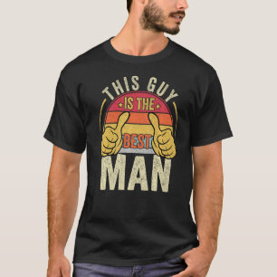 T-shirt Témoin de mariage Garçons d'honneur Enterrement d