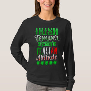 T-shirt Temper irlandais avec attitude italienne, Patrick'