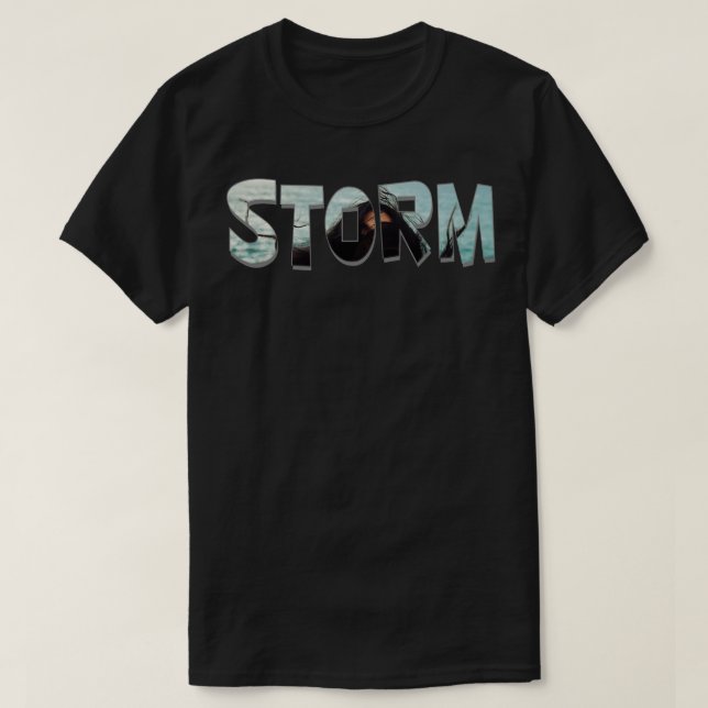 T-shirt Tempête 1 (Design devant)