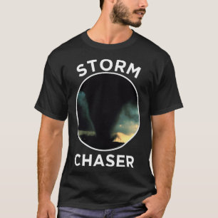 T-shirt Tempête Chaser météorologue ouragan Tornado tempêt