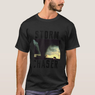 T-shirt Tempête Chaser Tornado Image météorologique