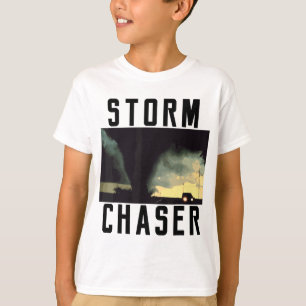 T-shirt Tempête Chaser Tornado Photo Météorologue