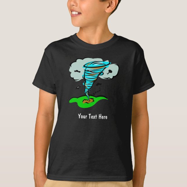 T-shirt Tempête Chaser Tornado Twister Météorologie (Devant)