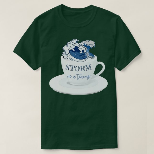 T-shirt Tempête dans une teacup 2 (Design devant)