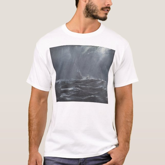 T-shirt Tempête de Gneisenau en Mer du Nord 1940. 2006 (Devant)
